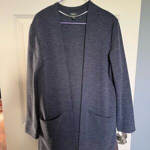 Roots Heather Gray Open Cardigan